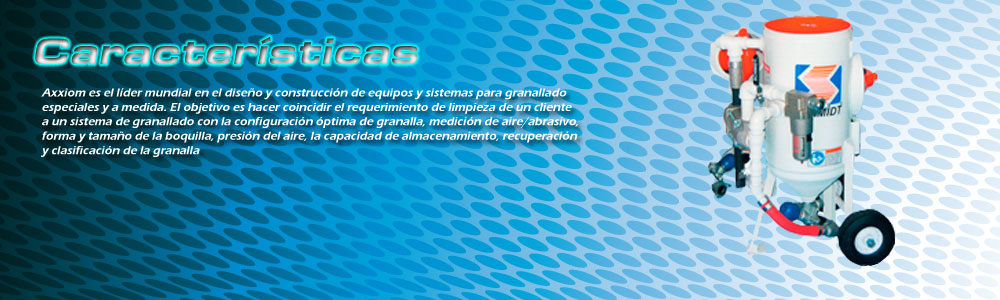 granalladora turbinada RD100