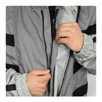 cremallera y broches seguros