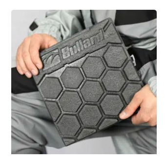 Inserto de rodillera con protección de doble capa