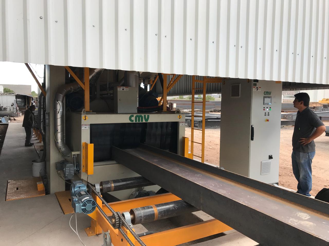 Granalladora Estructuras Entrada