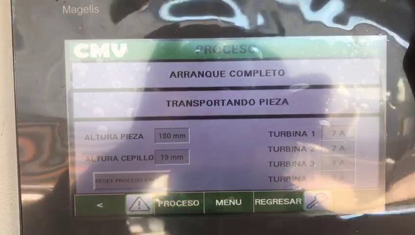 Entrada Perfil CNC monitor