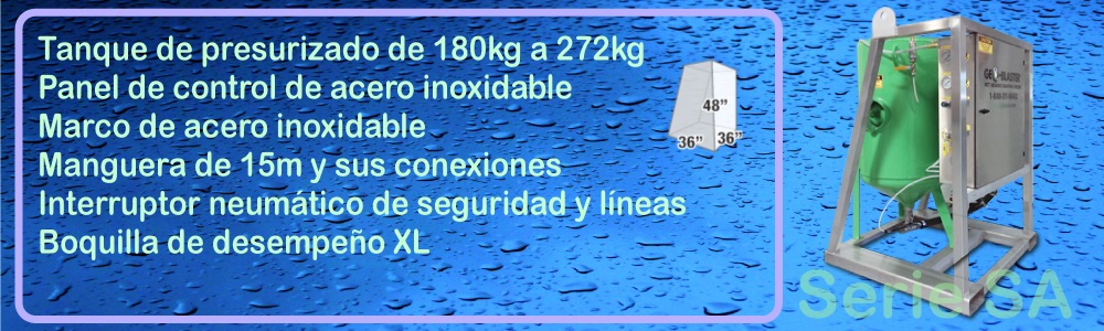 Wet Blasting SA Series GEO-BLASTER