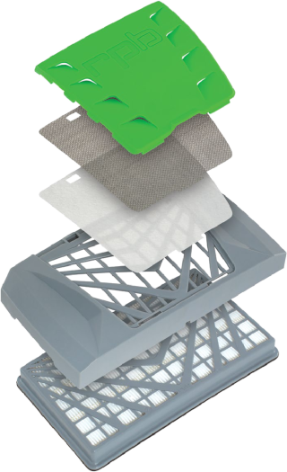 PX4 Air - pasos filtro portátil de aire respirable